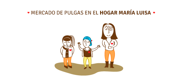 Mercado de Pulgas en el Hogar María Luisa