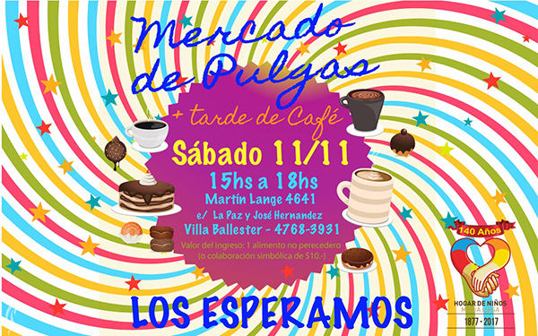 Mercado de Pulgas en el Hogar María Luisa